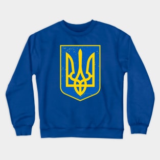 Ukraine Flag Crewneck Sweatshirt